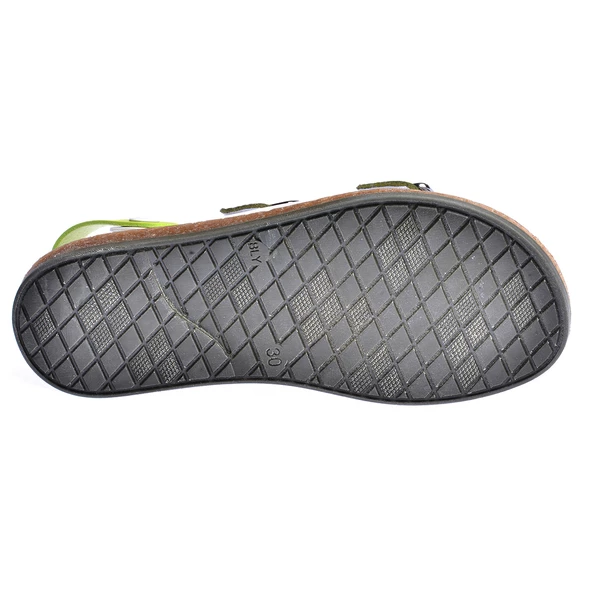 Kiko Kids Erkek Çocuk Sandalet Şb 2330-39 Yeşil - Beyaz - 8