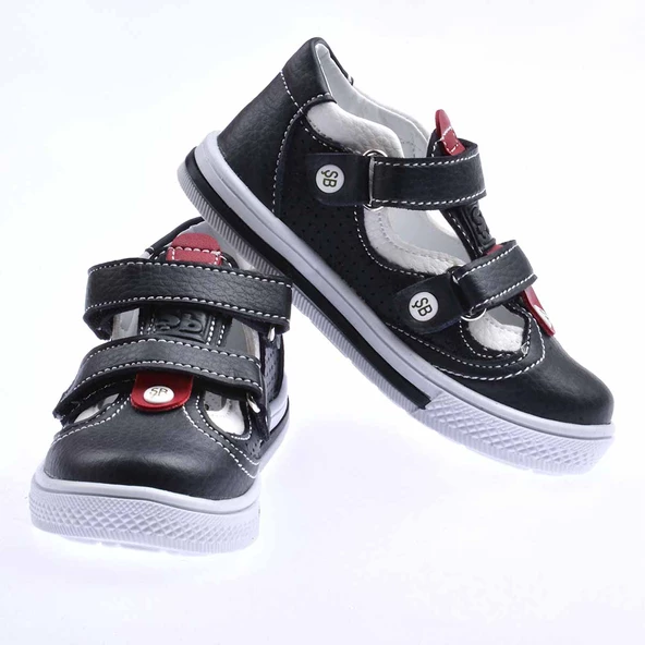 Kiko Kids Erkek Çocuk Ayakkabı Şb 2237-43 Siyah - Beyaz - 8