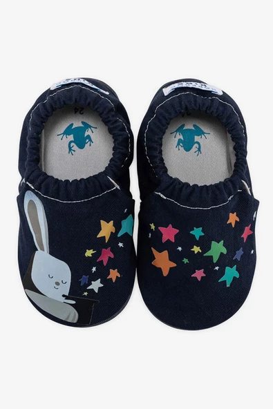 Hopfrög Kids Bunny Wizard Hyper Lacivert Barefoot Akıllı Patik