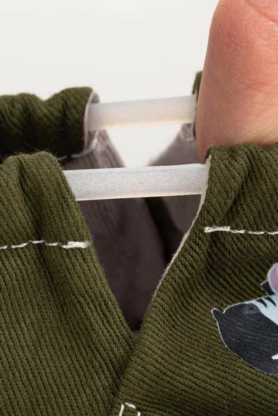 Hopfrög Kids Bunny Wizard Hyper Haki Yeşili Barefoot Akıllı Patik - Resim 8