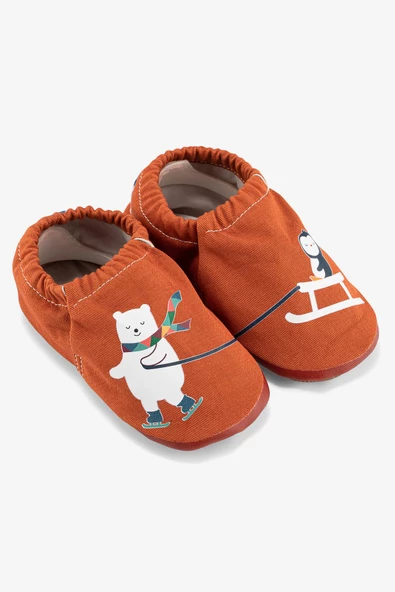 Buddy-Buddy Hyper Kızıl Toprak Kahverengi Barefoot Akıllı Patik - Resim 3