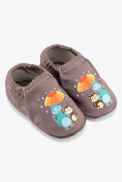 Umbrella Flower Hyper Sıcak Gri Barefoot Akıllı Patik - Resim 3