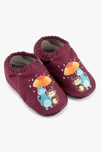 Umbrella Flower Hyper Mürdüm Barefoot Akıllı Patik - Resim 3