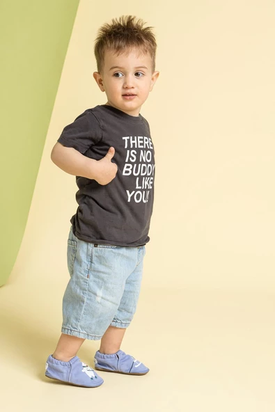 Buddy-Buddy Hyper Sıcak Gri Barefoot Akıllı Patik - 5