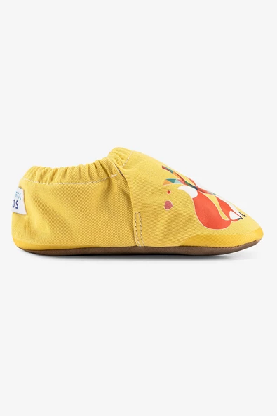 Hopfrög Kids Dear Fox Hyper Kumsal Sarı Barefoot Akıllı Patik - 4