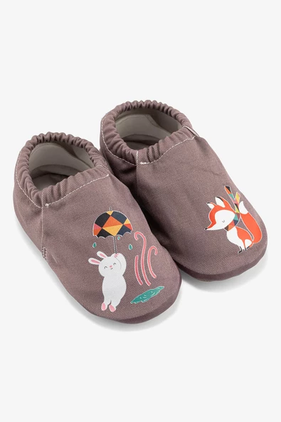 Jack Rabbit Hyper Sıcak Gri Barefoot Akıllı Patik - Resim 3