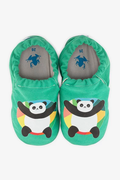 Hopfrög Kids Panda Bear Hyper Nane Çayı Yeşil Barefoot Akıllı Patik