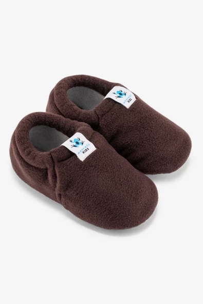 Polar Fleece Kahve Polar Barefoot Patik - 3