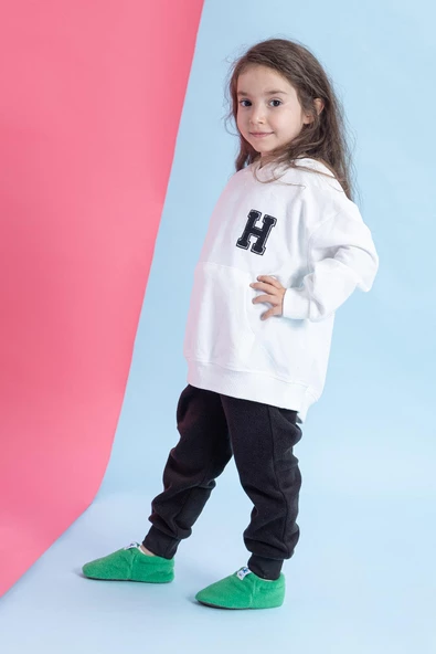 Polar Fleece Yeşil Polar Barefoot Patik - Resim 5