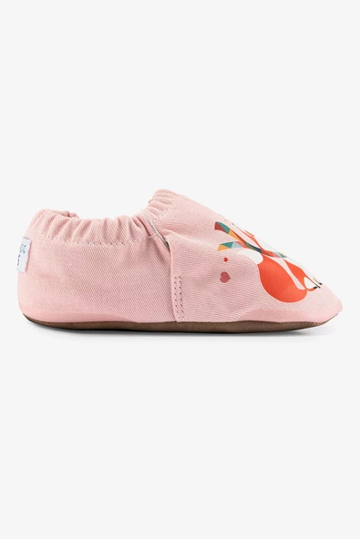 Hopfrög Kids Dear Fox Hyper Toz Pembe Barefoot Akıllı Patik - Resim 4