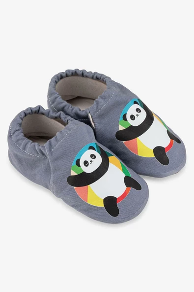Panda Bear Hyper Toz Mavi Barefoot Akıllı Patik - 3