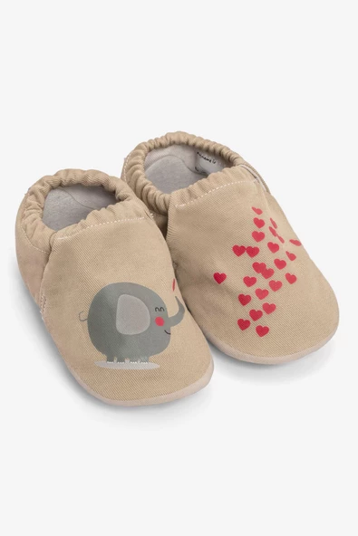 Cute Hose Hyper Fırtına Bej Barefoot Akıllı Patik - Resim 3