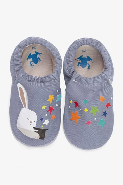 Hopfrög Kids Bunny Wizard Hyper Toz Mavi Barefoot Akıllı Patik