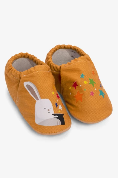 Hopfrög Kids Bunny Wizard Hyper Ballı Hardal Barefoot Akıllı Patik - 3