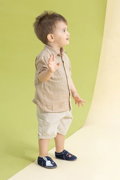 Hopfrög Kids Bunny Wizard Hyper Ballı Hardal Barefoot Akıllı Patik - 4
