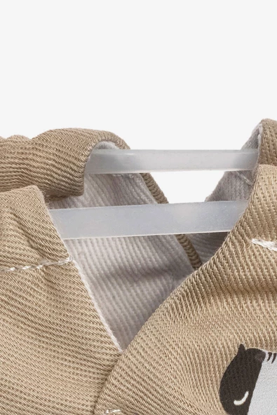 Cute Hose Hyper Fırtına Bej Barefoot Akıllı Patik - Resim 7