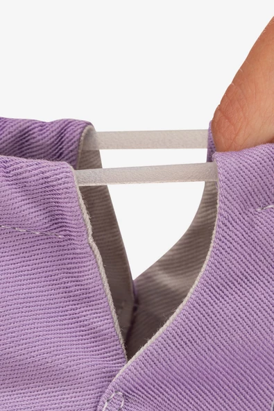 Cute Hose Hyper Mor Gül Barefoot Akıllı Patik - 7