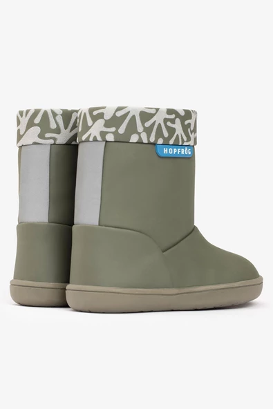 Hopfrög Kids Smart Walker Cool Boots Haki Barefoot Çocuk Bot - 6