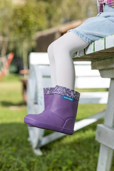 Hopfrög Kids Smart Walker Cool Boots Mor Işık Barefoot Çocuk Bot - 4