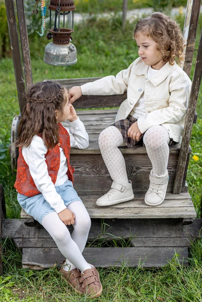 Hopfrög Kids Smart Walker Junior Kahverengi Meşe Barefoot Çocuk Ayakkabı - 5