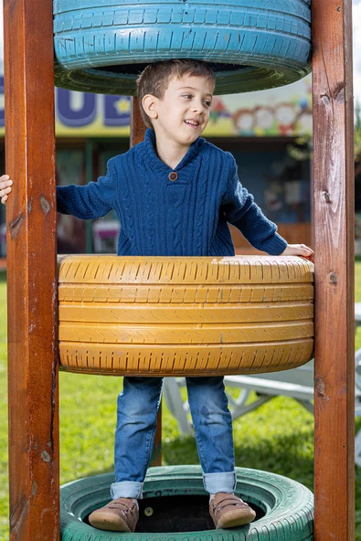 Hopfrög Kids Smart Walker Junior Kahverengi Meşe Barefoot Çocuk Ayakkabı - 4