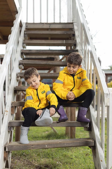 Hopfrög Kids Smart Walker Cool Boots Mor Işık Barefoot Çocuk Bot - 5