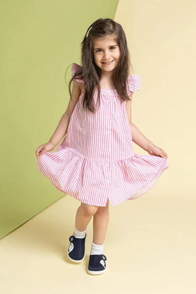 Multi Lacivert Mix Barefoot Çocuk Ayakkabı - 5