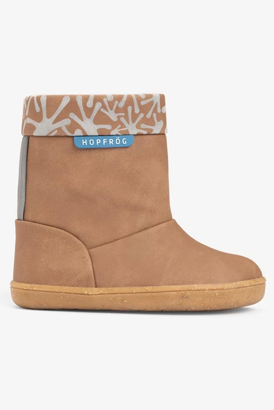 Hopfrög Kids Smart Walker Cool Boots Kahverengi Meşe Barefoot Çocuk Bot - 6