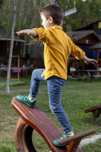 Hopfrög Kids Smart Walker Junior Yeşil Işık Barefoot Çocuk Ayakkabı - 4