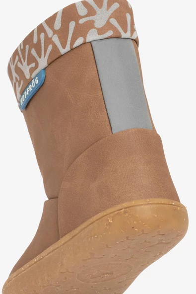 Hopfrög Kids Smart Walker Cool Boots Kahverengi Meşe Barefoot Çocuk Bot - 7