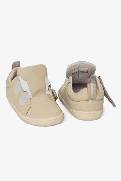 Hopfrög Kids Smart Walker Junior Süper Mat Bej Barefoot Çocuk Ayakkabı - 8