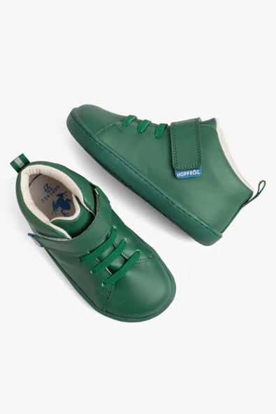 Hopfrög Kids Smart Walker High Top Yeşil Işık Barefoot Çocuk Bot - 3