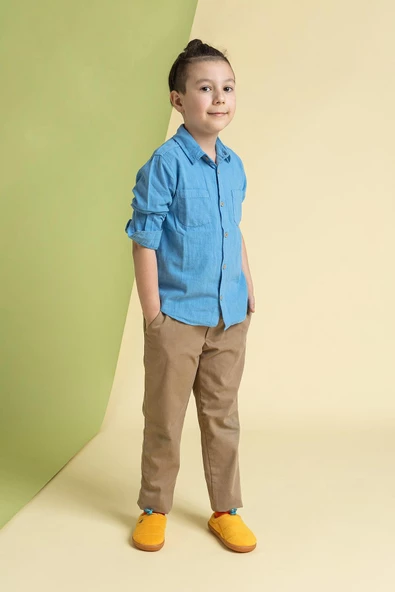 Hoppuff Polar Sarı Barefoot Çocuk Ayakkabı - Resim 5