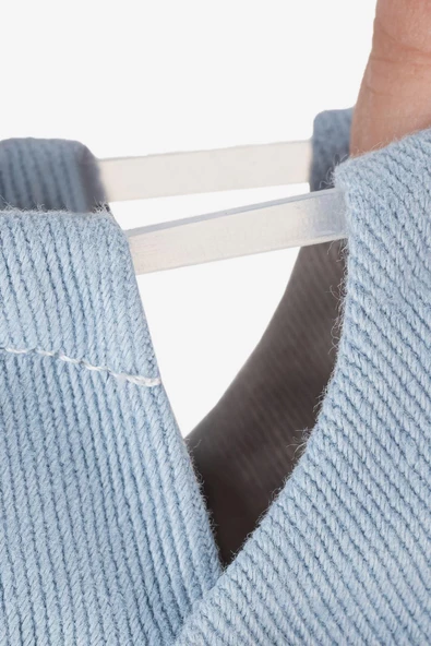 Recycled Canvas Hyper Eco Açık Mavi Barefoot Patik - Resim 7