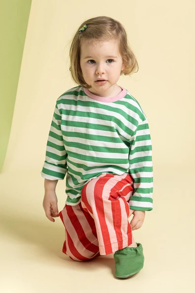 Recycled Canvas Hyper Eco Yeşil Barefoot Patik - 5