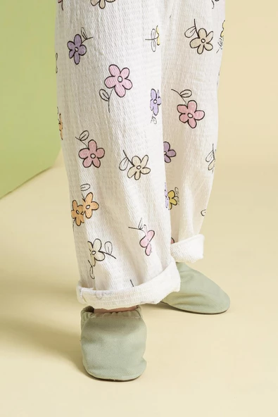Recycled Canvas Hyper Eco Su Yeşili Barefoot Patik - 5
