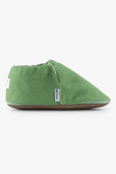 Recycled Canvas Hyper Eco Yeşil Barefoot Patik - 6