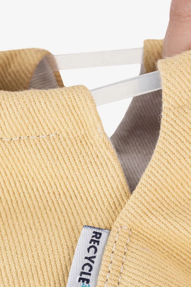 Recycled Canvas Hyper Eco Sarı Barefoot Patik - 7