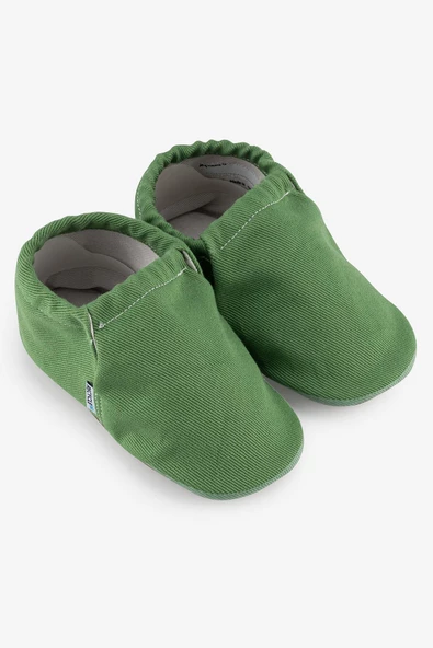 Recycled Canvas Hyper Eco Yeşil Barefoot Patik - 3