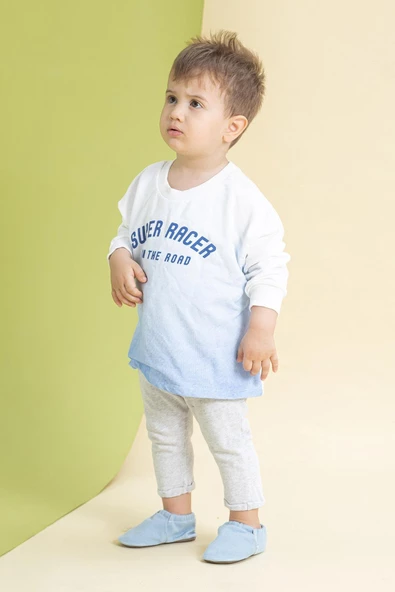 Recycled Canvas Hyper Eco Açık Mavi Barefoot Patik - Resim 5