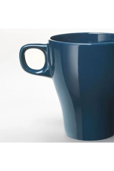 Fargrık Nescafe Çay Kahve Fincan Kupa Lacivert 25 Cl 11 Cm - 2
