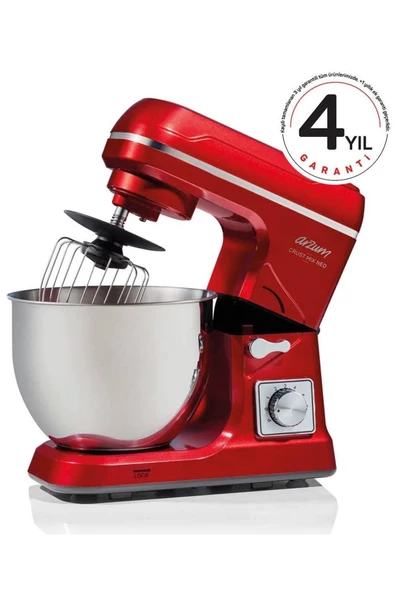 Arzum Ar1143-k Crust Mix Neo 1400 W 5 Lt Stand Mikser Kırmızı