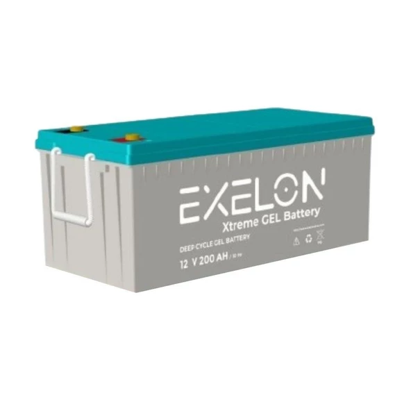 EXELON 12V 200 AH JEL AKÜ