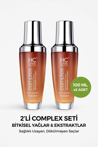 Hc Care Complex 2'li Set Saç Bakım Kompleksi