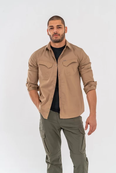 Combat Tactical Outdoor Taktik Koruma Swat Outd Gömlek Yazlık  -  428 - Resim 9