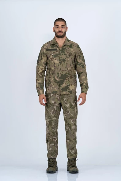 Bikatex  Gömlek Uzun Kol Kamuflaj Gömlek - 426 - 3