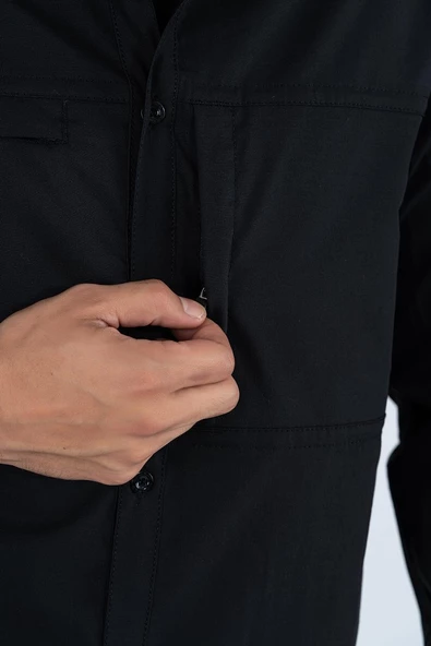 Combat Tactical Outdoor Taktik Gömlek Fermuar Cepli Koruma Swat Gömlek - 420 - 4