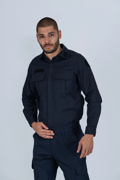Bikatex  Gömlek Asayiş Uzun Kol - 427 - 12