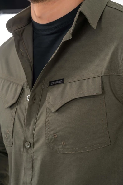 Combat Tactical Outdoor Taktik Koruma Swat Outd Gömlek Yazlık  -  428 - 9