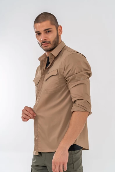 Combat Tactical Outdoor Taktik Koruma Swat Outd Gömlek Yazlık  -  428 - Resim 5